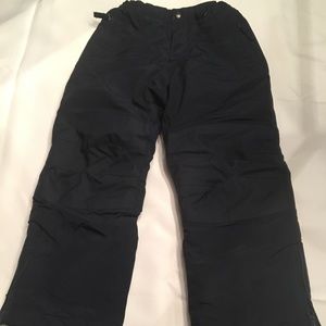 Boys navy lands end snow pants